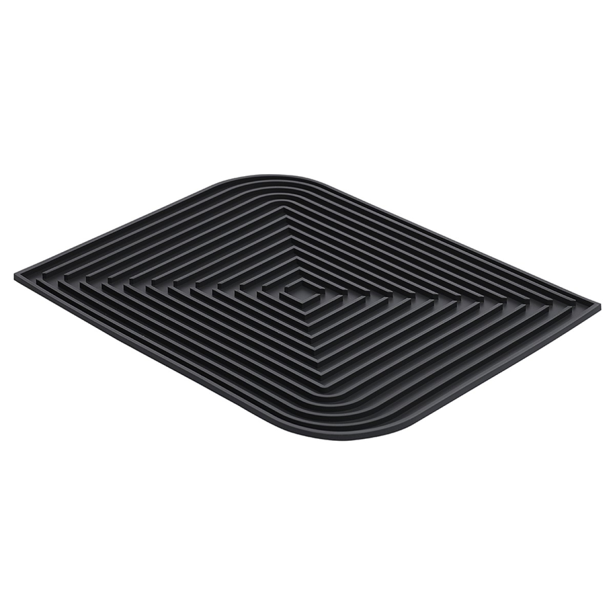 Коврик для сушки посуды dry flex, 34,6х44,6 см, графит