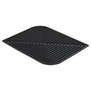 Коврик для сушки посуды dry flex, 34,6х44,6 см, графит