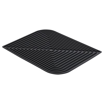 Коврик для сушки посуды dry flex, 34,6х44,6 см, графит