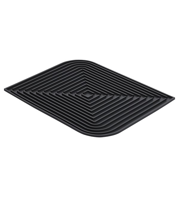 Коврик для сушки посуды dry flex, 34,6х44,6 см, графит