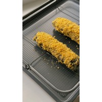 Противень для запекания с решеткой-гриль roast masters, 22х30 см, черный