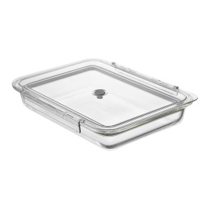 Контейнер для запекания и хранения click glass с крышкой, 1,4 л