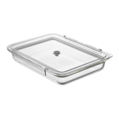 Контейнер для запекания и хранения click glass с крышкой, 1,4 л