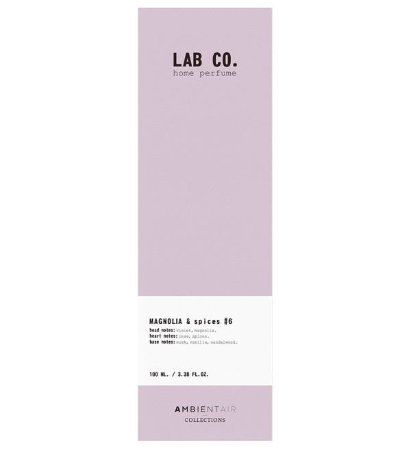 Диффузор ароматический lab co, magnolia&spices, 100 мл