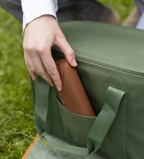 Термосумка для пикника smart picnic, l, темно-зеленая