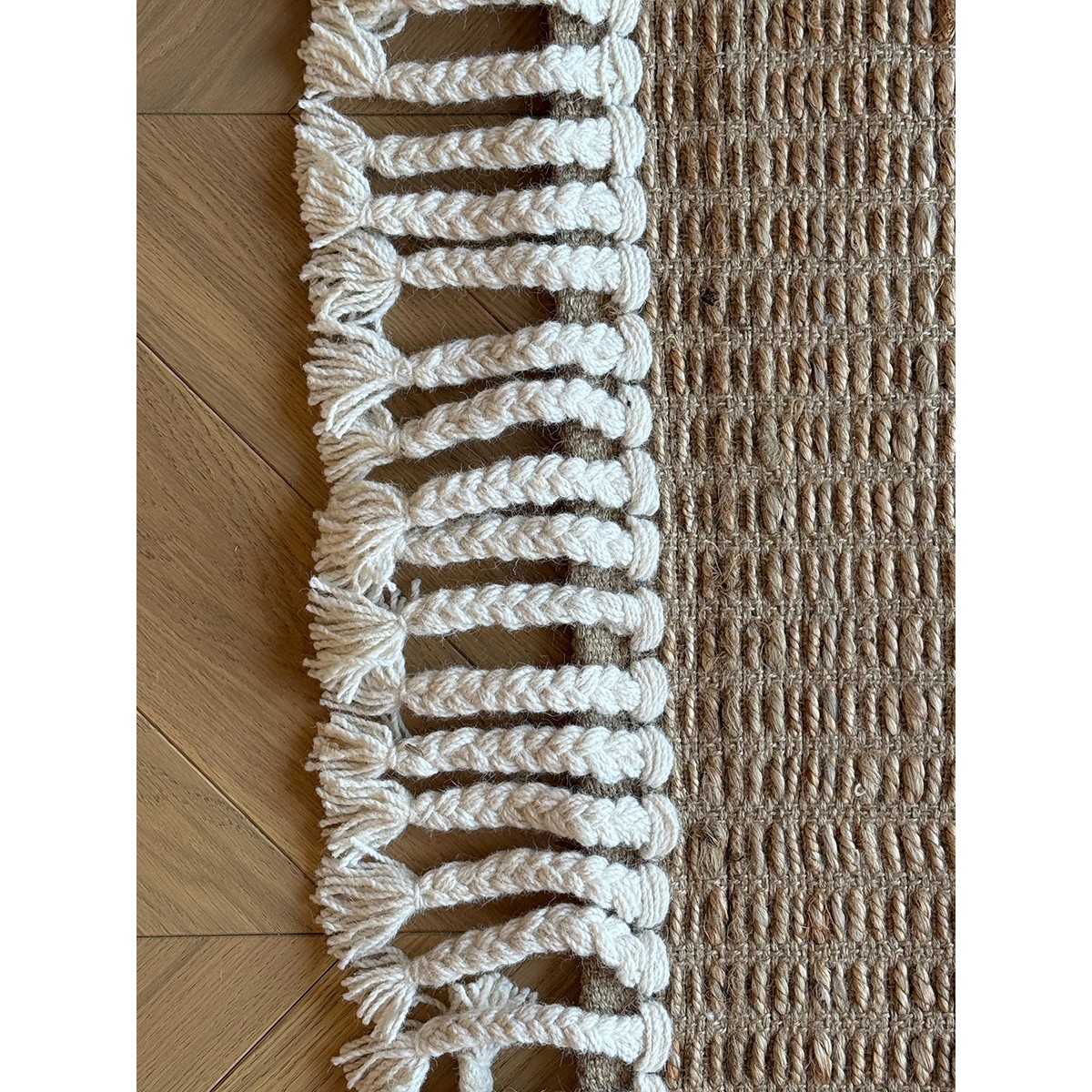 Ковер из джута и шерсти mumbai из коллекции ethnic, 160х230см