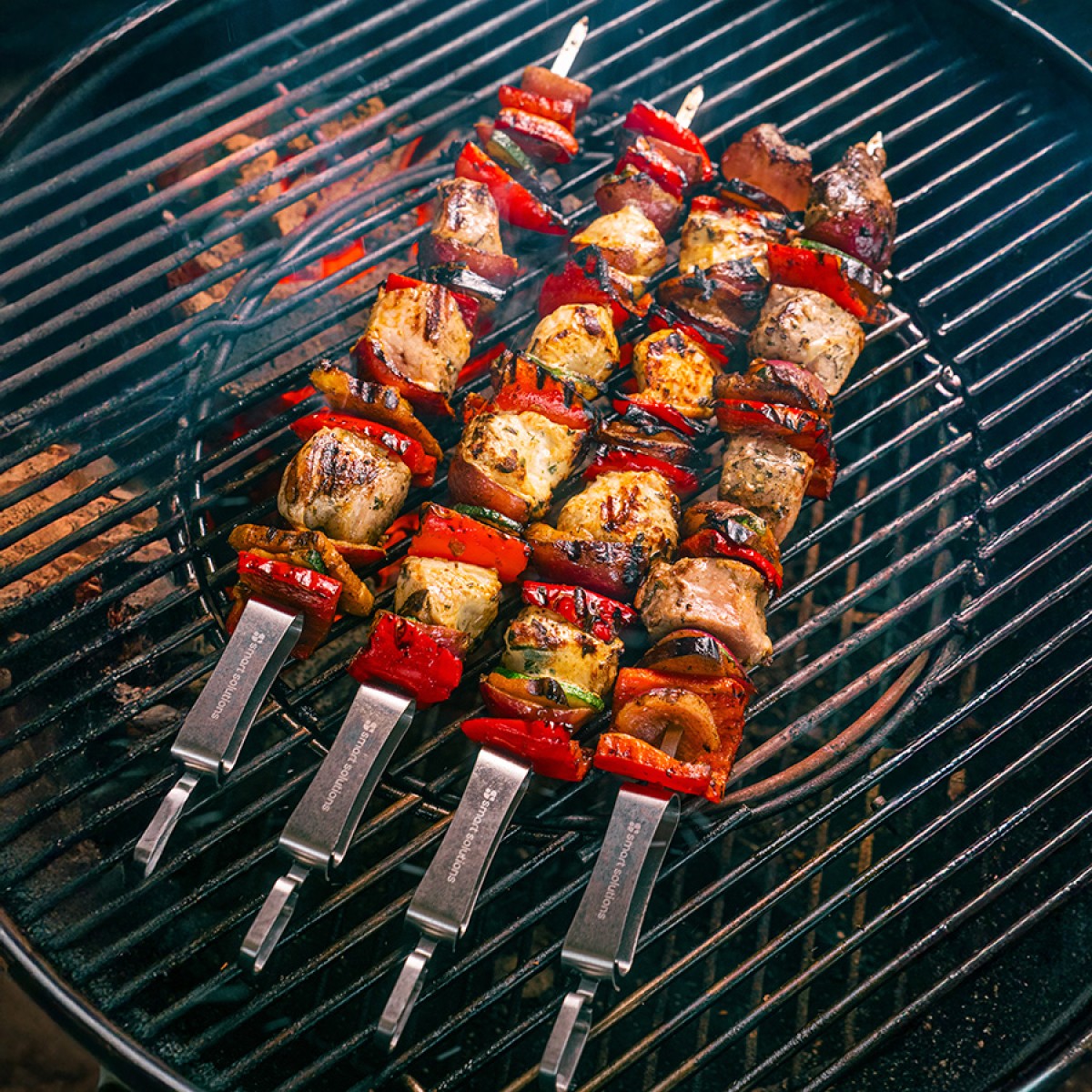 Набор шампуров для барбекю smart grill, 4 шт.