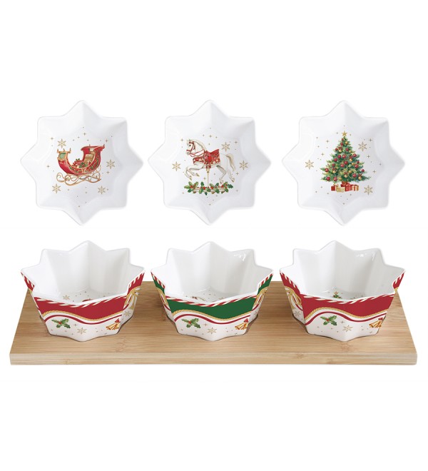 Набор для закусок christmas tale, 4 предм.