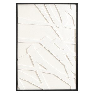 Панно декоративное с эффектом 3d minimalism, с черной рамой, 70х100 см