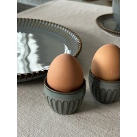 Набор из двух подставок для яиц темно-серого цвета из коллекции kitchen spirit