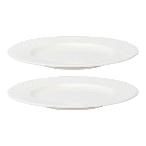 Набор тарелок soft ripples, dual glazing, D21 см, 2 шт.