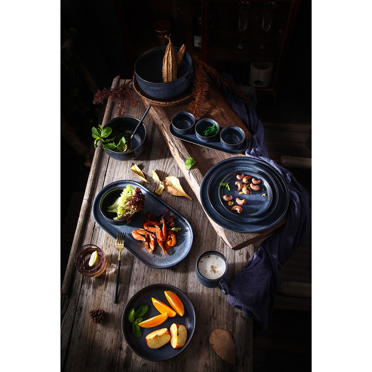 Блюдо сервировочное cosmic kitchen, 36,5х19,5 см