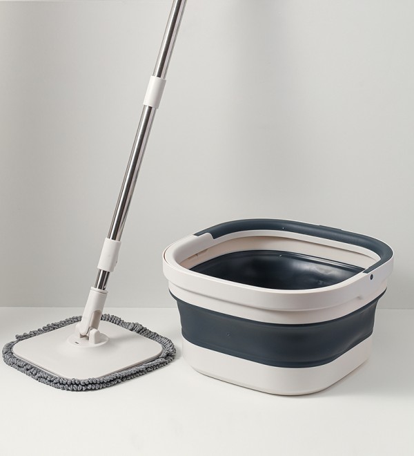 Швабра со складным ведром compact mop