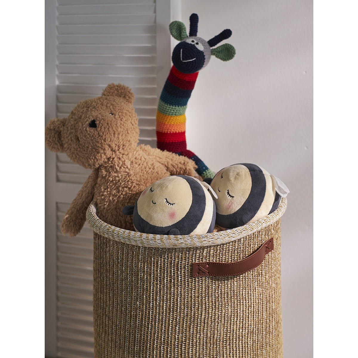 Корзина для хранения sustainable collection, D42х55 см, бежевая