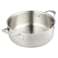 Кастрюля с крышкой 3ply etalon, D24 см, 4 л