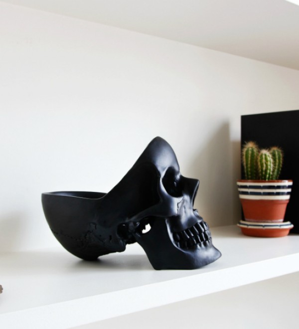 Органайзер для мелочей skull, черный