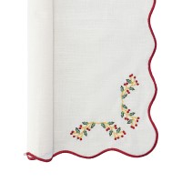 Набор из двух сервировочных салфеток Морозные ягоды из коллекции new year essential, 45х45см