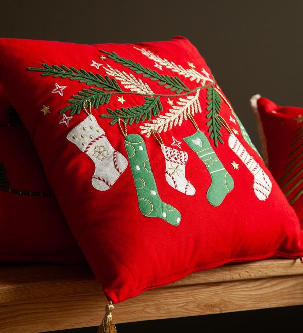 Чехол на подушку winter wishes из коллекции new year essential, 45х45 см