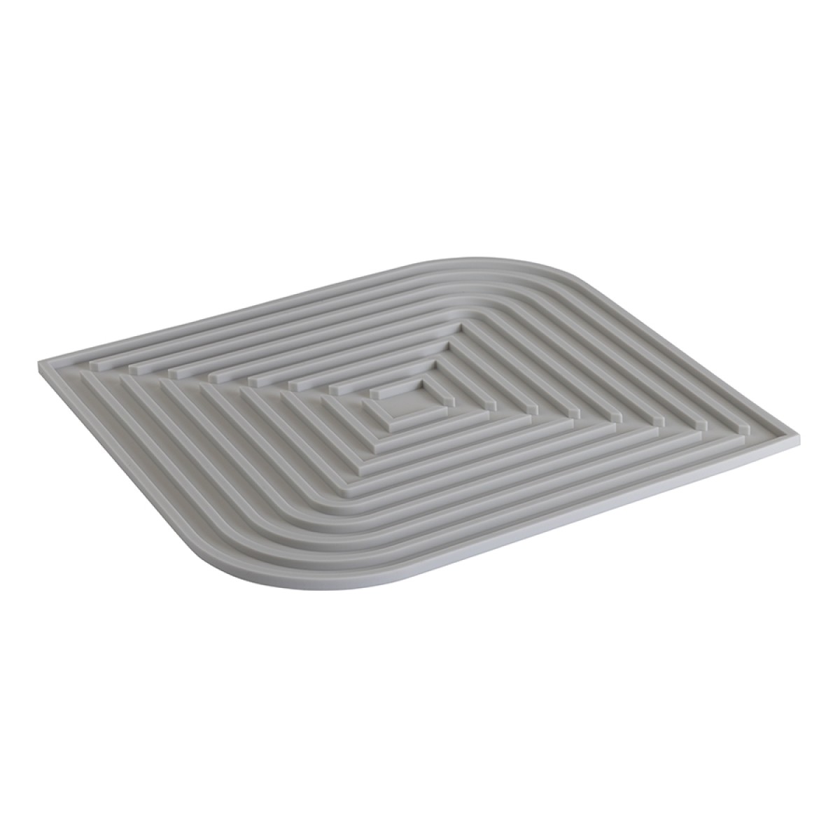 Коврик для сушки посуды dry flex, 34,5х31,5 см, графит