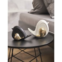 Декор из фарфора black birdie из коллекции essential, 14,5х6x10 см