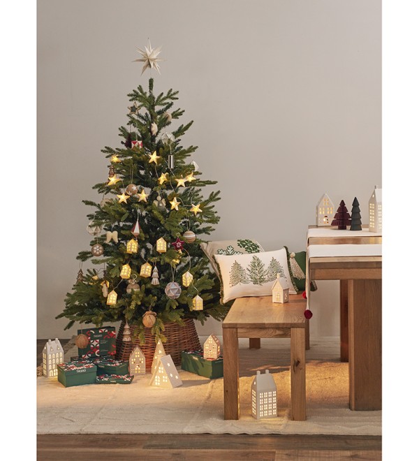 Декор новогодний honeycomb tree бордового цвета из коллекции new year essential, 18 см