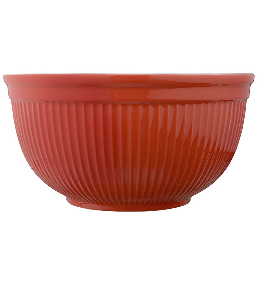 Миска soft ripples, 3,9 л, красная