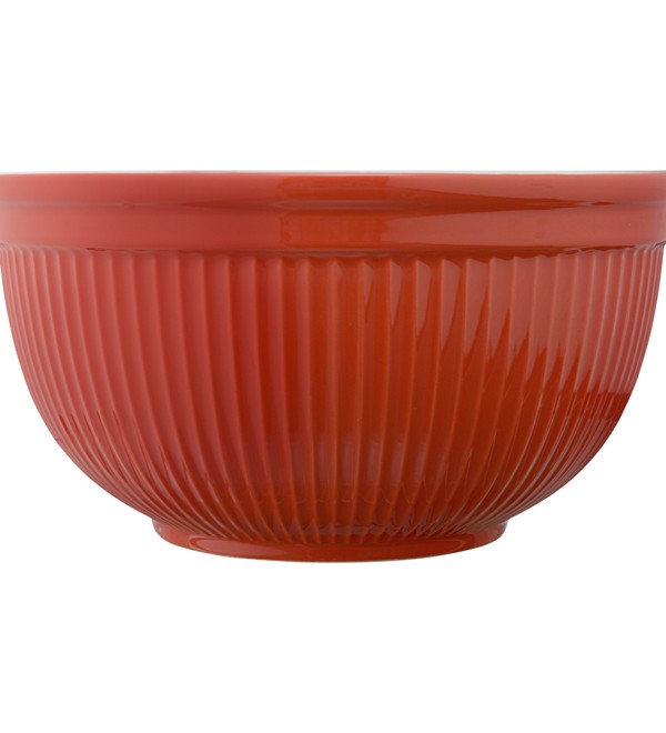 Миска soft ripples, 3,9 л, красная