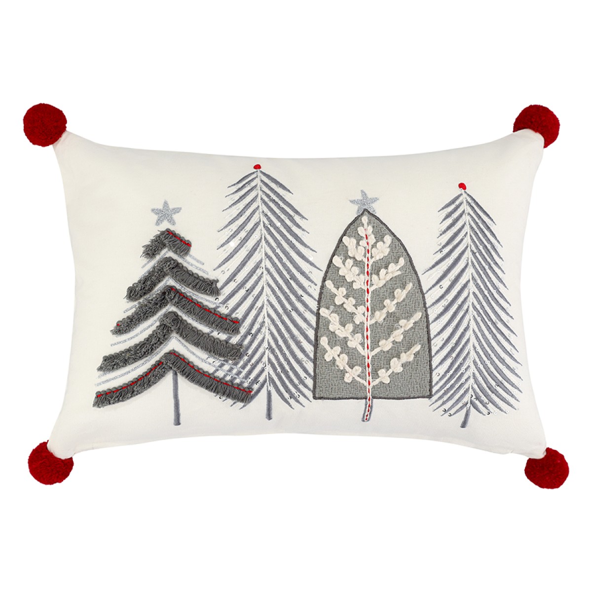 Чехол на подушку enchanted pines из коллекции new year essential, 30х45 см