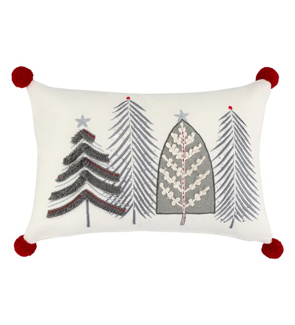 Чехол на подушку enchanted pines из коллекции new year essential, 30х45 см