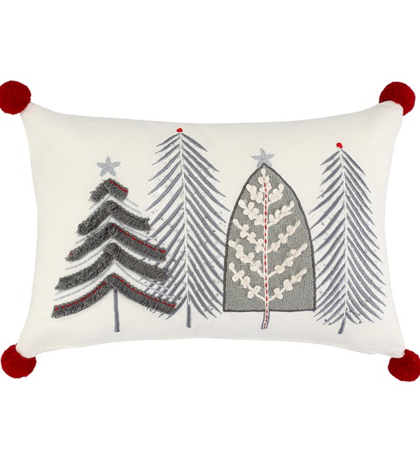 Чехол на подушку enchanted pines из коллекции new year essential, 30х45 см