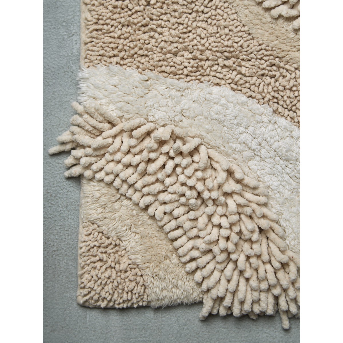 Коврик для ванной sands бежевого цвета из коллекции ethnic, 50x80 см