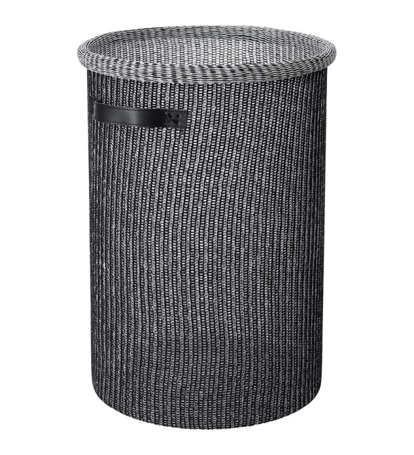 Корзина для хранения sustainable collection, D37х52 см, черная
