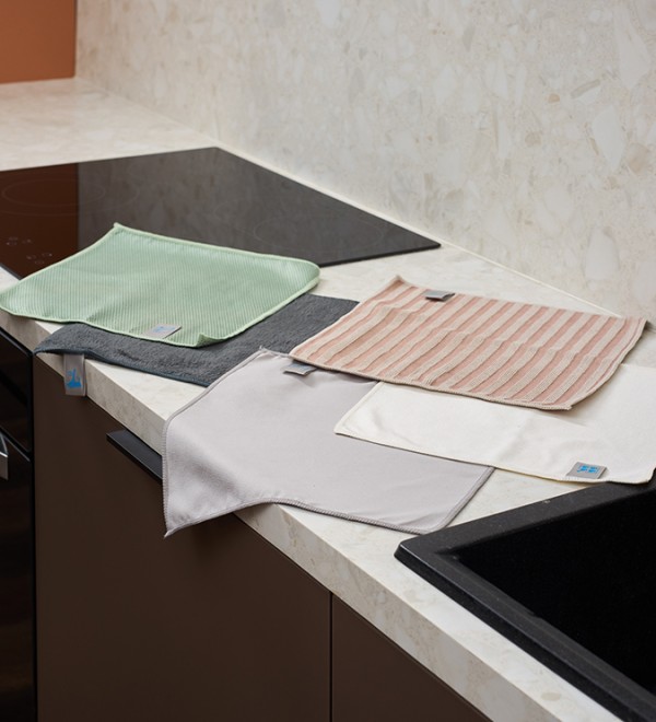 Набор салфеток для комплексной уборки из микрофибры cozy clean, 5 шт.