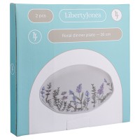 Набор тарелок floral, D26 см, 2 шт.