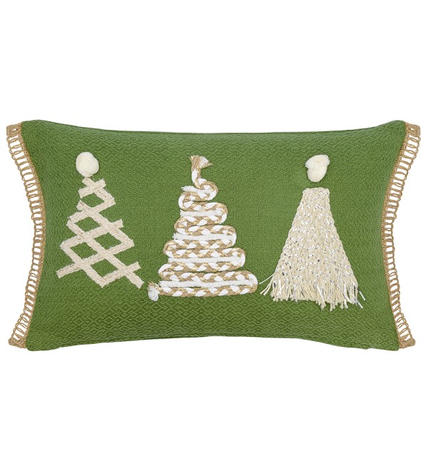Подушка декоративная с аппликацией christmas tree из коллекции new year essential, 30х50см