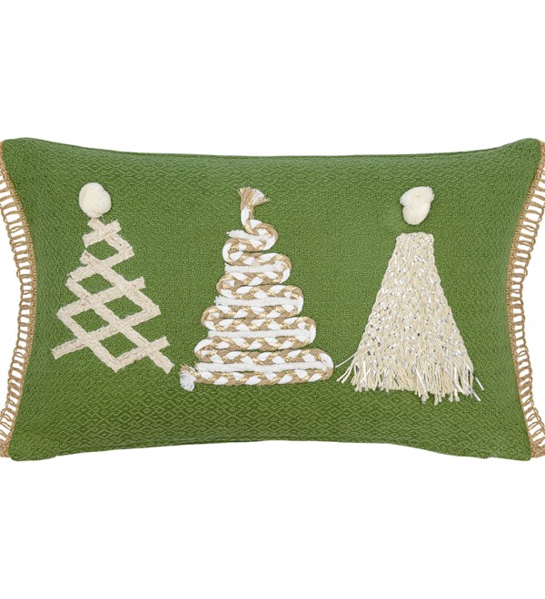 Подушка декоративная с аппликацией christmas tree из коллекции new year essential, 30х50см