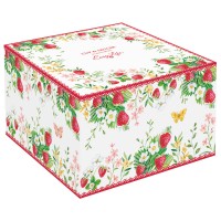 Чашка с блюдцем jardin des fraises, 240 мл
