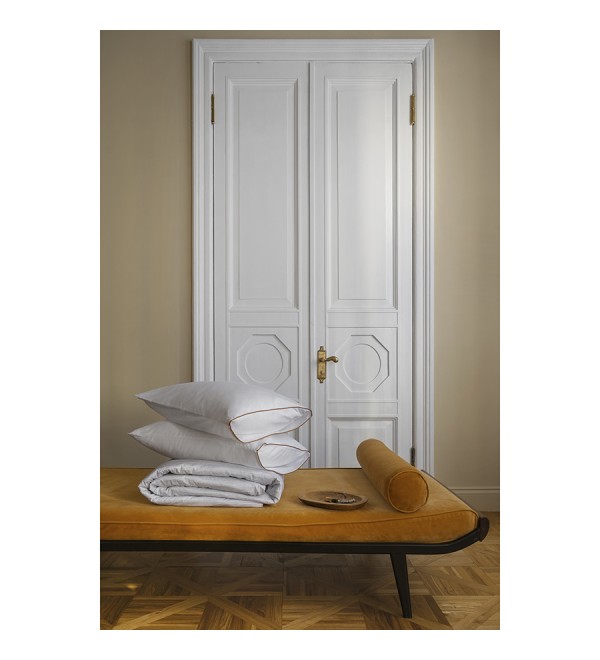 Простыня из сатина из коллекции meditation, caramel, 240х270 см