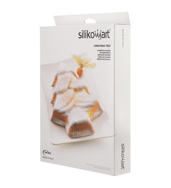Форма для приготовления пирожного christmas tree 28 х 20 см силиконовая