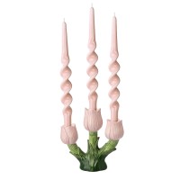 Подсвечник floret для трех свечей из коллекции blossom, 20 см