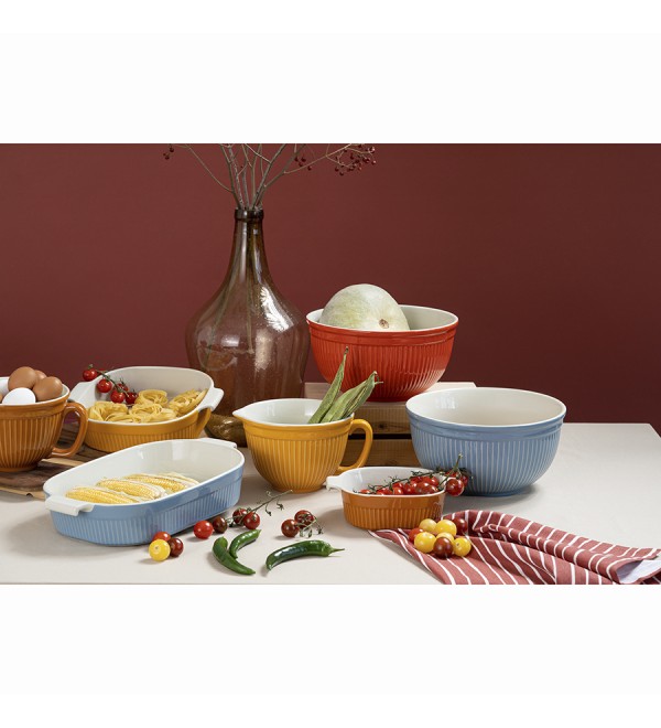 Миска soft ripples, 3,9 л, карамельная