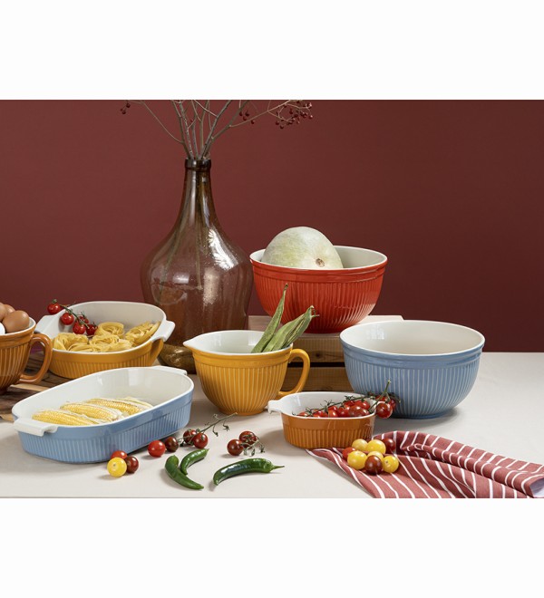 Миска soft ripples, 3,9 л, карамельная