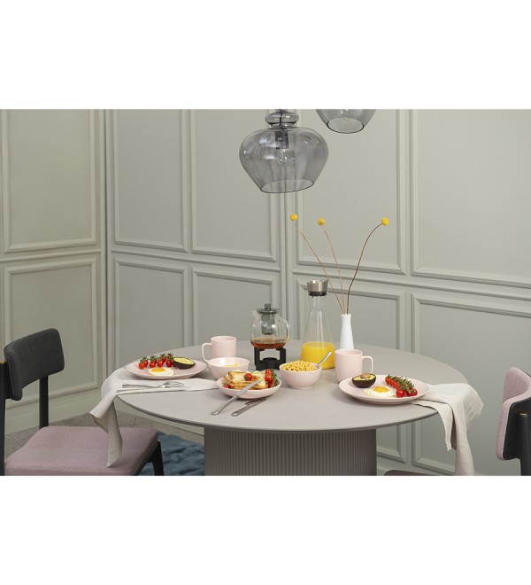 Набор тарелок simplicity, D21,5 см, розовые, 2 шт.