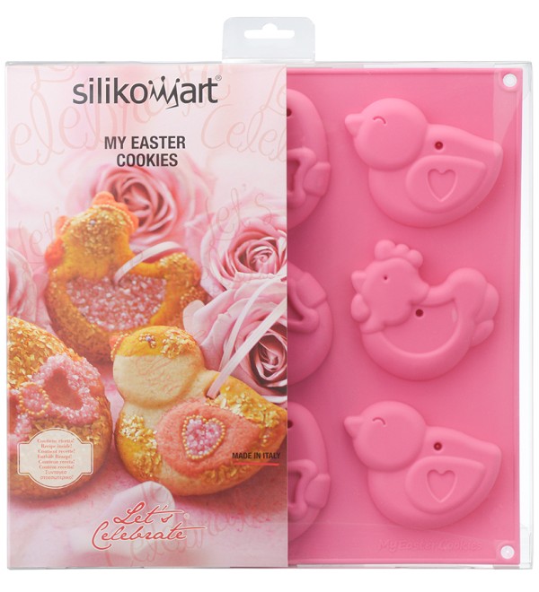 Форма для приготовления печенья my easter cookies силиконовая