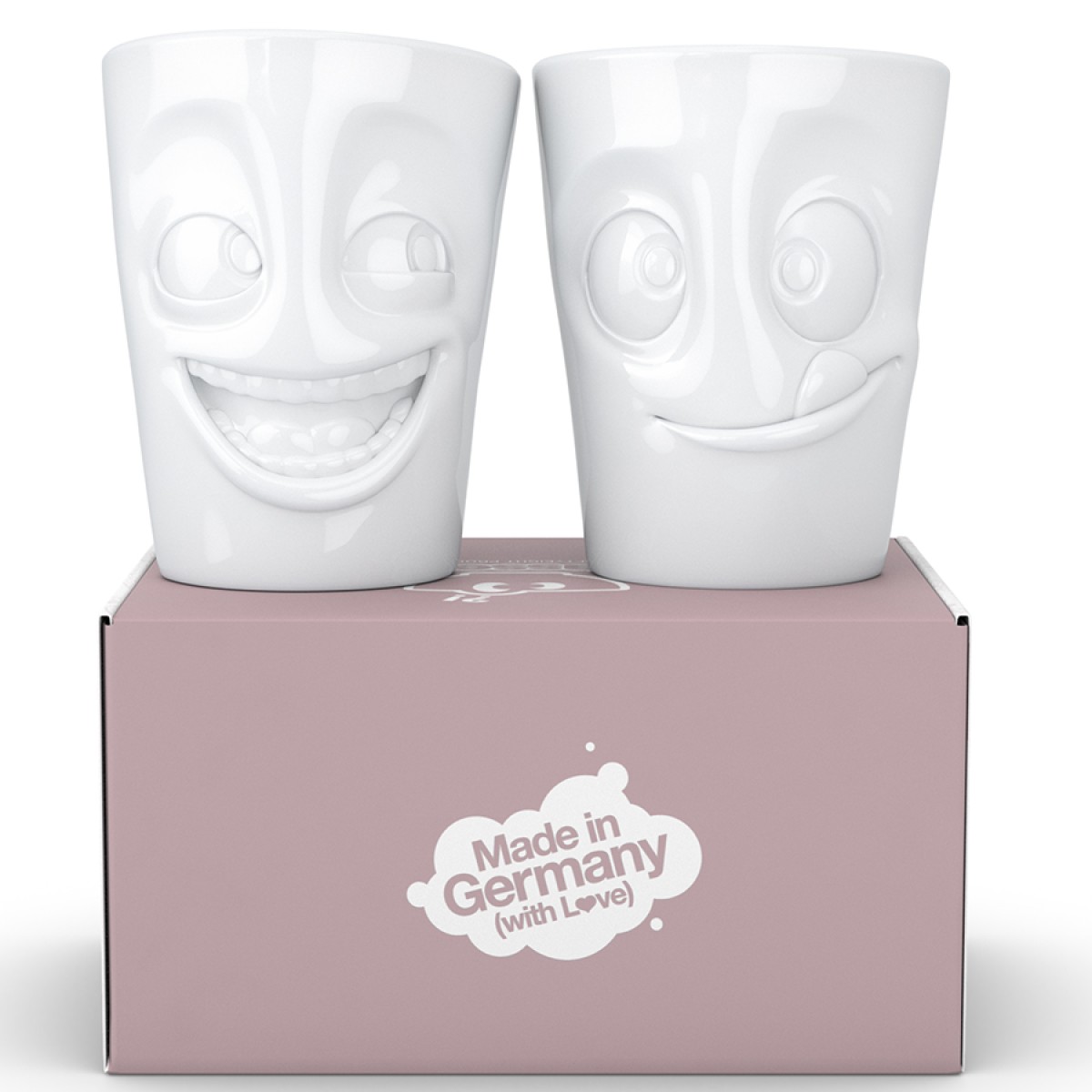 Набор кружек joking & tasty, 350 мл, белый, 2 шт.