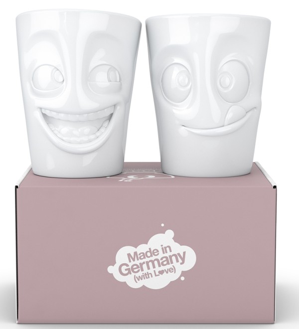 Набор кружек joking & tasty, 350 мл, белый, 2 шт.