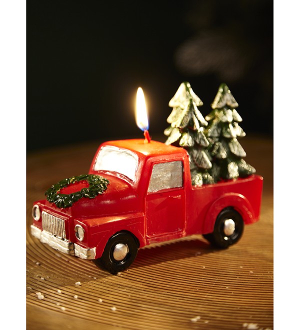 Свеча декоративная upcoming holidays из коллекции new year essential, 15 см