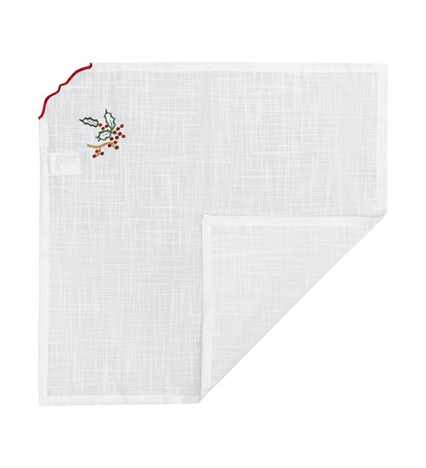 Набор из двух салфеток festive wreath из коллекции new year essential, 45х45 см