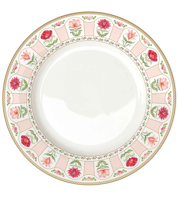 Тарелка обеденная flowery, D27 см