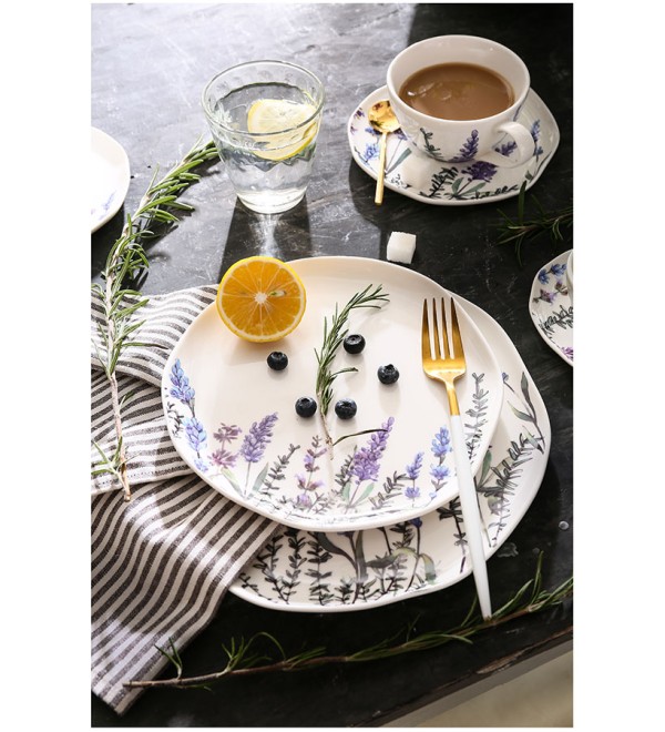 Набор тарелок floral, D26 см, 2 шт.